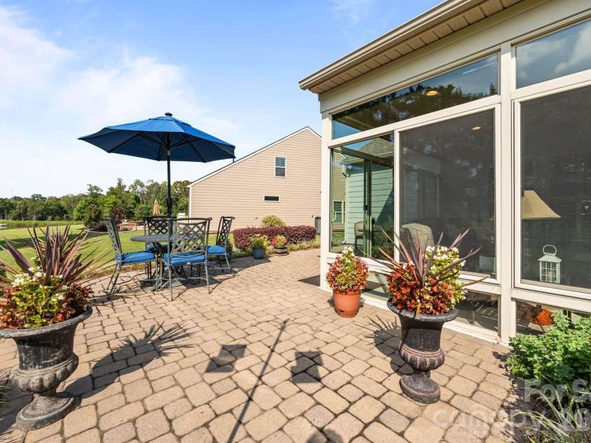 411 Haven Avenue, Fort Mill, SC 29715.  MLS# CAR4425938, YatesRealty ID 51714. Paver back patio