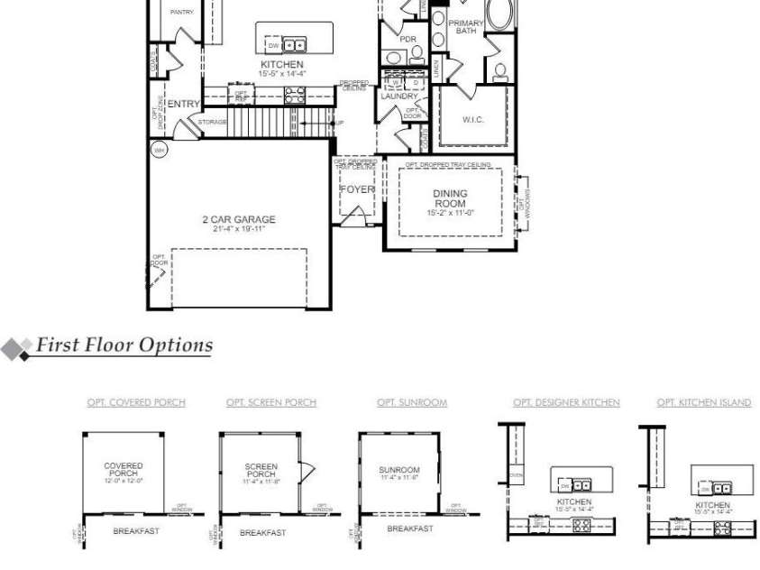 2259 Island View Lane, Connelly Springs, NC 28612.  MLS# CAR4425688, YatesRealty ID 51722. Proposed floorplan