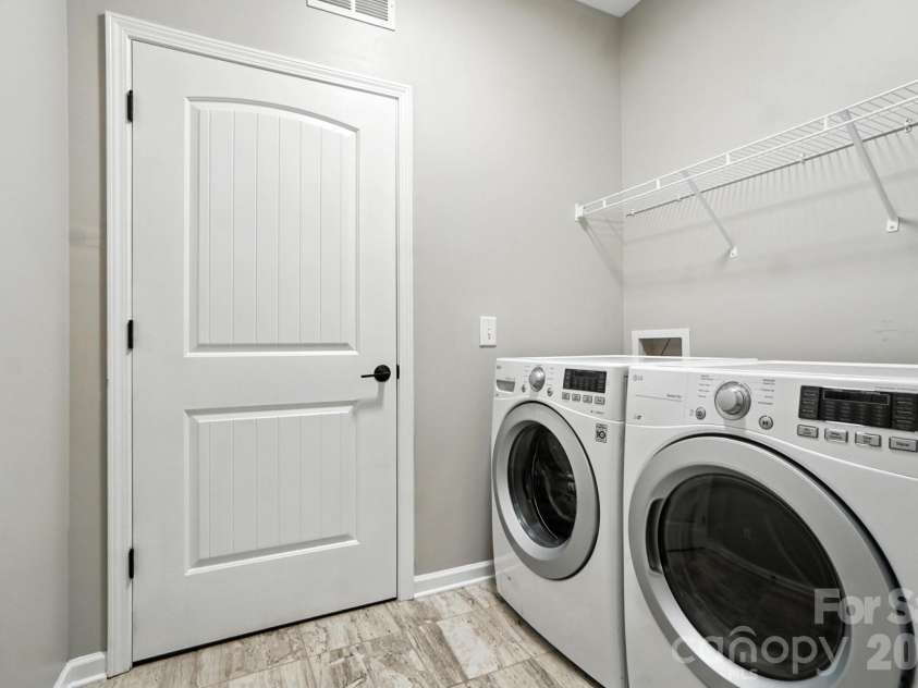 130 Sierra Chase Drive, Statesville, NC 28677.  MLS# CAR4425890, YatesRealty ID 51734. Laundry Room