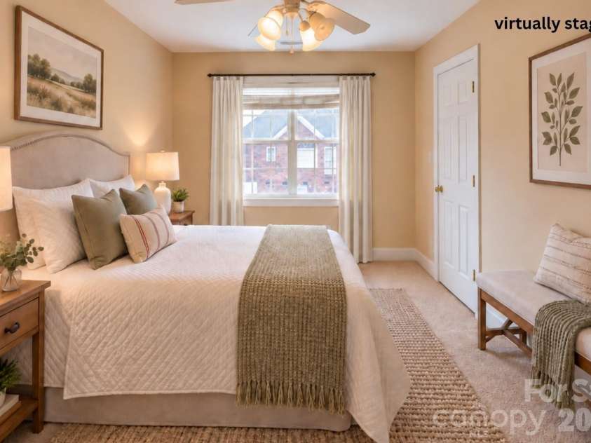 1927 Windmere Drive, Monroe, NC 28110.  MLS# CAR4418853, YatesRealty ID 51747. Virtually staged guest bedroom #3