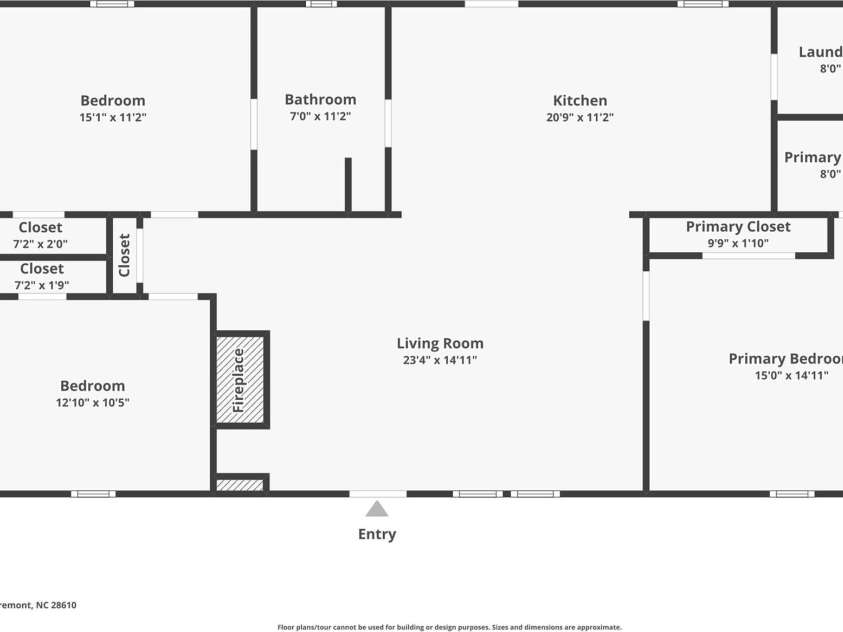 3231 Frazier Drive, Claremont, NC 28610.  MLS# CAR4426163, YatesRealty ID 51753. 