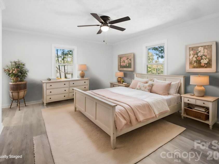 3231 Frazier Drive, Claremont, NC 28610.  MLS# CAR4426163, YatesRealty ID 51753. Bedroom 1 virtually staged