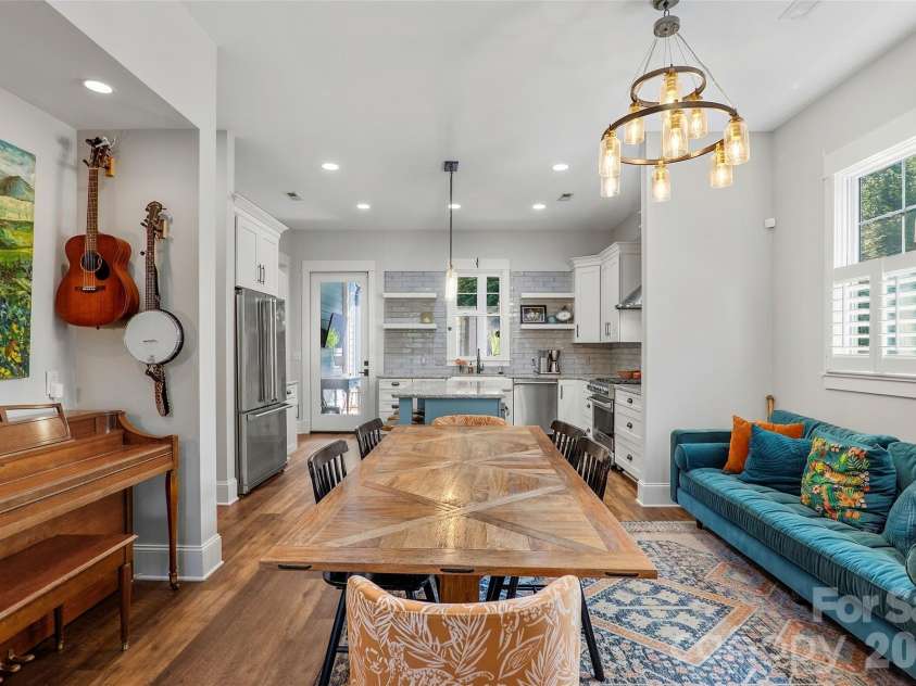 245 Rice Street, Brevard, NC 28712.  MLS# CAR4425712, YatesRealty ID 51775. Dining Room