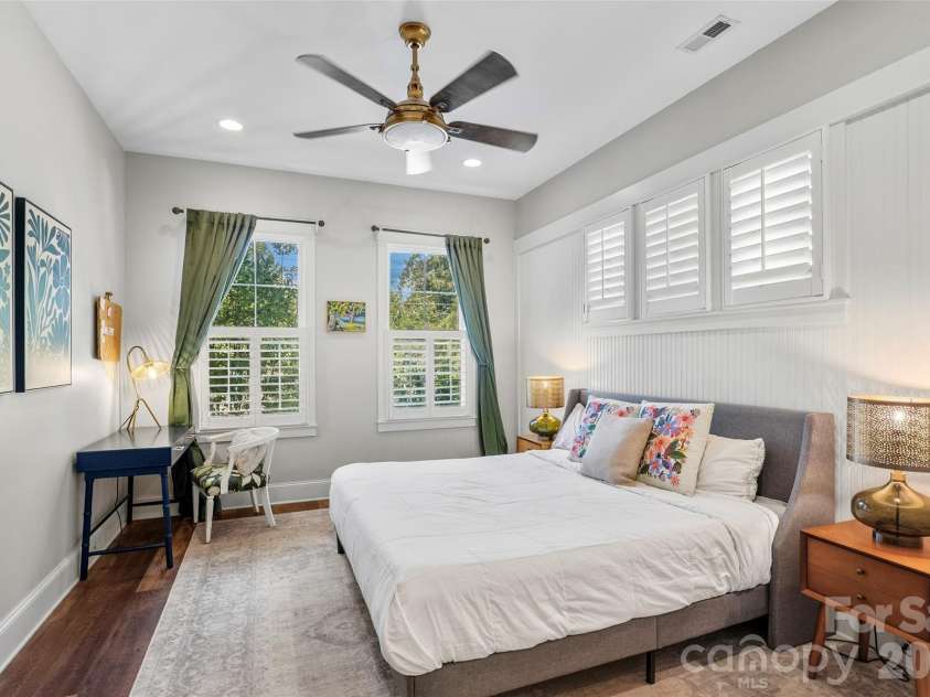 245 Rice Street, Brevard, NC 28712.  MLS# CAR4425712, YatesRealty ID 51775. Primary Bedroom