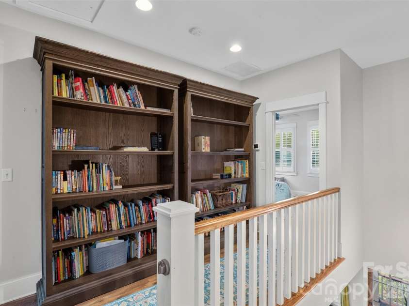 245 Rice Street, Brevard, NC 28712.  MLS# CAR4425712, YatesRealty ID 51775. Upstairs Landing