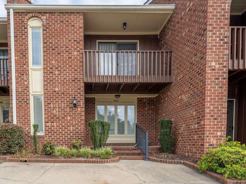 460 Camrose Circle, Concord, NC 28025.  MLS# CAR4426248, YatesRealty ID 51784. Front Entrance showing Balcony