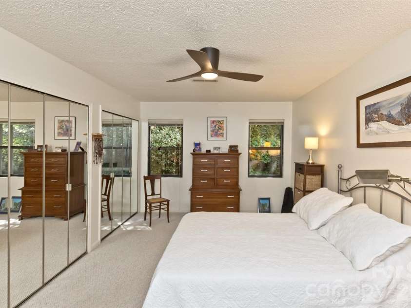 3001 Saint Augustine Place, Asheville, NC 28805.  MLS# CAR4424011, YatesRealty ID 51790. Master bedroom