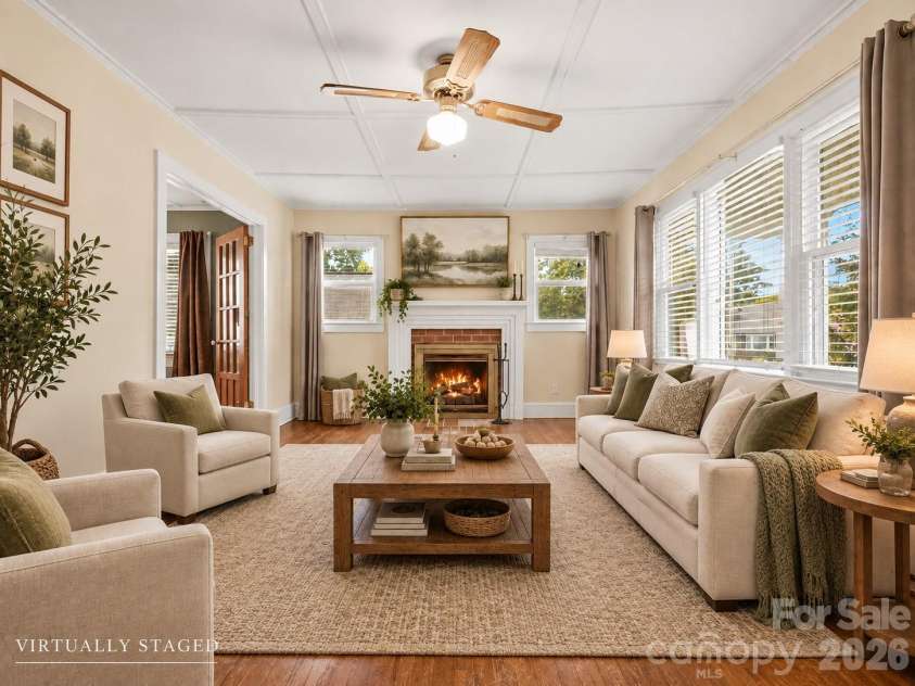 107 Berkley Street, Clover, SC 29710.  MLS# CAR4425916, YatesRealty ID 51806. Virtually Staged