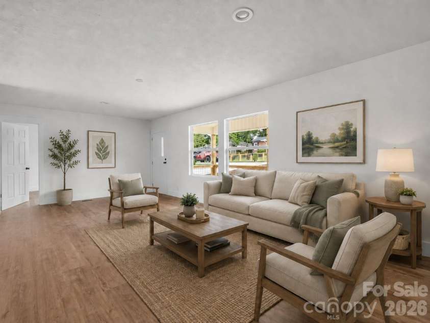 115 Maplewood Knoll Drive, Flat Rock, NC 28726.  MLS# CAR4403782, YatesRealty ID 51807. AI staged