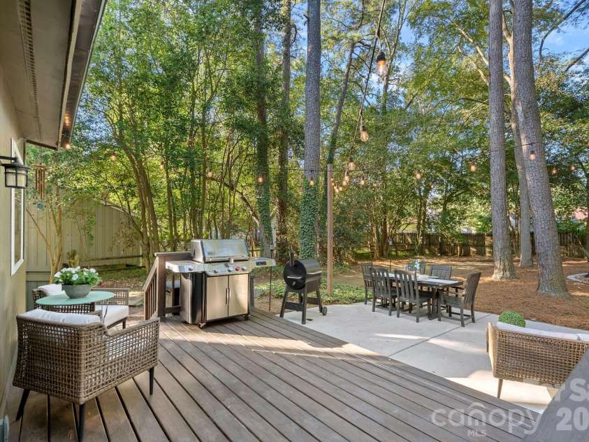 8331 Trail View Drive, Charlotte, NC 28226.  MLS# CAR4418749, YatesRealty ID 51810. Backdeck