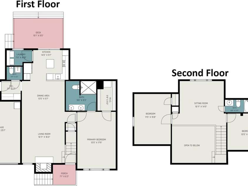 8331 Trail View Drive, Charlotte, NC 28226.  MLS# CAR4418749, YatesRealty ID 51810. Floorplan