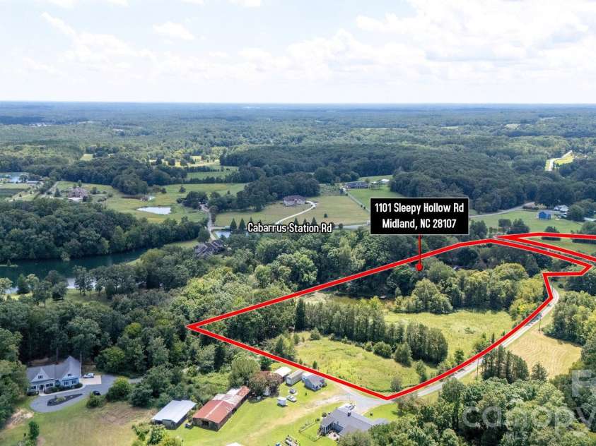 1101 Sleepy Hollow Road, Midland, NC 28107.  MLS# CAR4425995, YatesRealty ID 51816. 