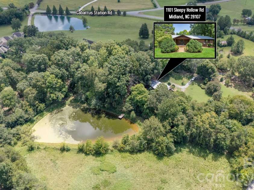 1101 Sleepy Hollow Road, Midland, NC 28107.  MLS# CAR4425995, YatesRealty ID 51816. 