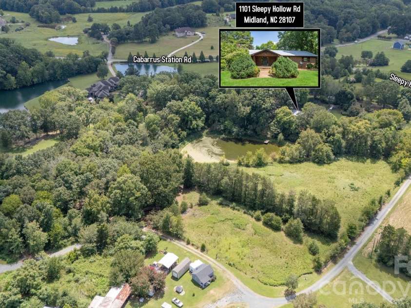 1101 Sleepy Hollow Road, Midland, NC 28107.  MLS# CAR4425995, YatesRealty ID 51816. 