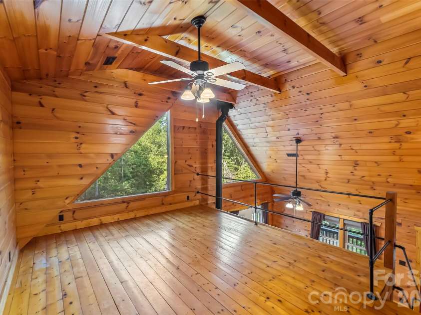 314 Old Mill Road, Nebo, NC 28761.  MLS# CAR4425232, YatesRealty ID 51817. Upper Level Loft