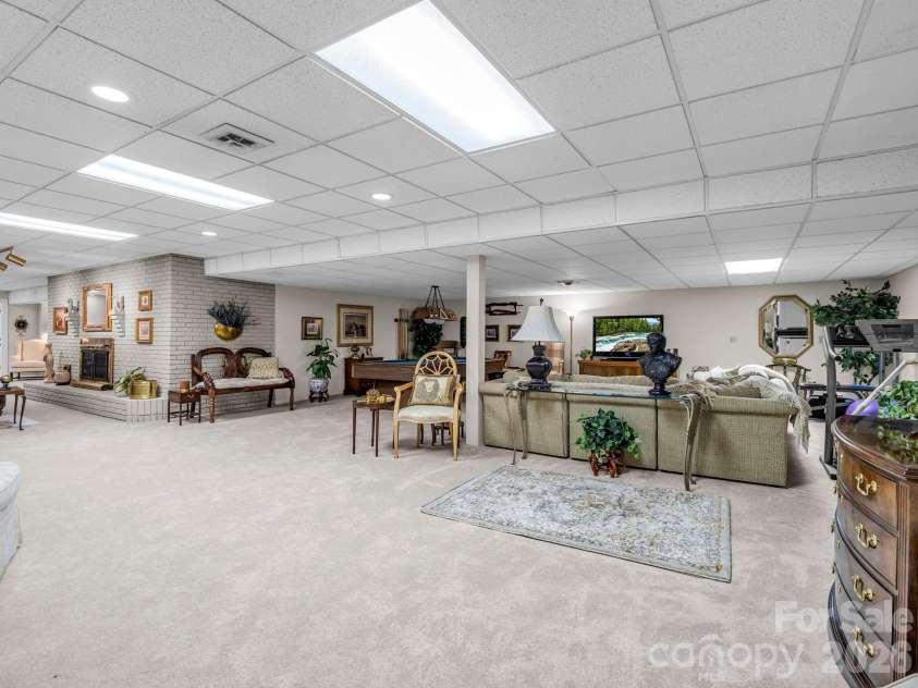 164 Brookfield Drive, Forest City, NC 28043.  MLS# CAR4425556, YatesRealty ID 51825. Basement