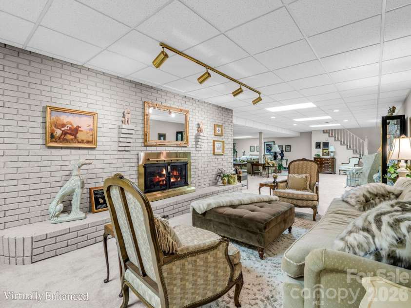 164 Brookfield Drive, Forest City, NC 28043.  MLS# CAR4425556, YatesRealty ID 51825. Basement
