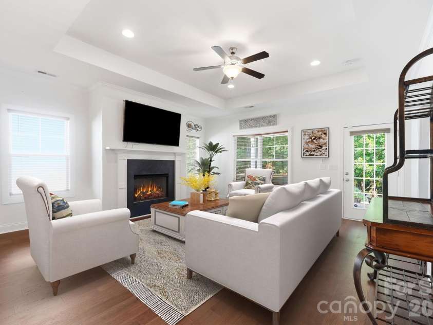 2612 Poplar Cove Drive, Concord, NC 28027.  MLS# CAR4401106, YatesRealty ID 51836. Great Room(Virtually Staged)