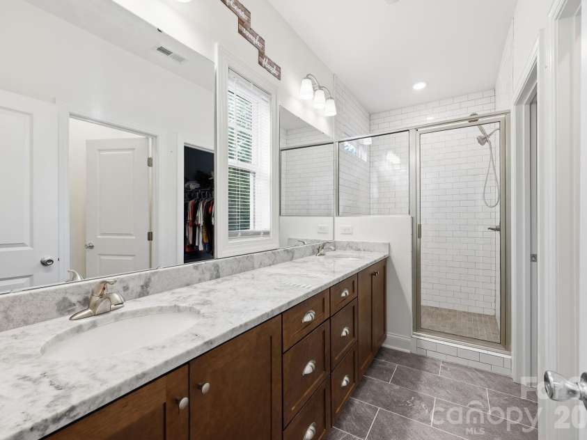 2612 Poplar Cove Drive, Concord, NC 28027.  MLS# CAR4401106, YatesRealty ID 51836. Primary Bathroom