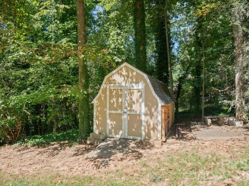 220 30th Avenue, Hickory, NC 28601.  MLS# CAR4425984, YatesRealty ID 51845. Backyard Outbuilding