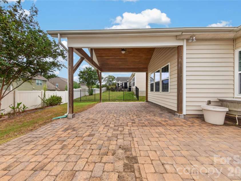 234 Fordham Court, Lancaster, SC 29720.  MLS# CAR4424629, YatesRealty ID 51893. Expanded Paver Patio