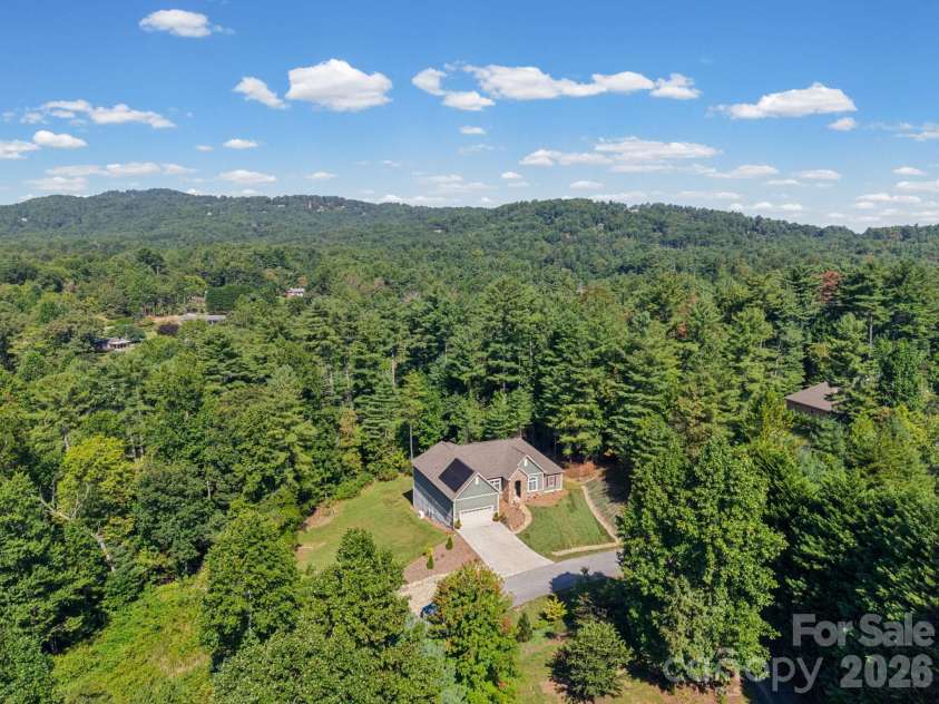 168 Willow Place Circle, Hendersonville, NC 28739.  MLS# CAR4425410, YatesRealty ID 51911. Aerial