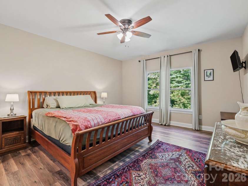 168 Willow Place Circle, Hendersonville, NC 28739.  MLS# CAR4425410, YatesRealty ID 51911. Primary Bedroom
