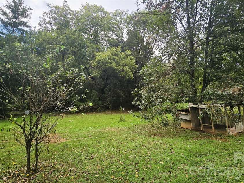 248 Mill Hill Court, Stony Point, NC 28678.  MLS# CAR4425335, YatesRealty ID 51933. Spacious backyard with fruit trees