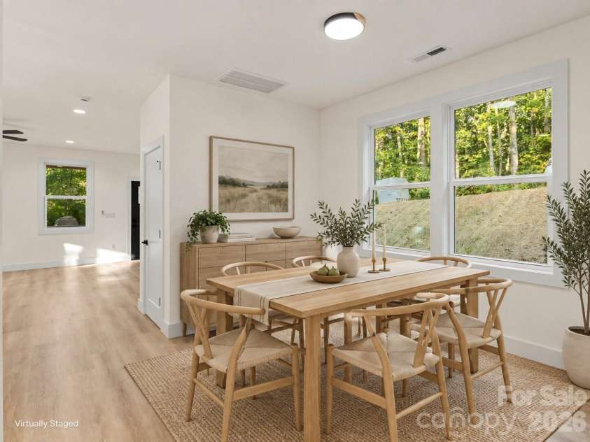 160 Blossom Ridge, Leicester, NC 28748.  MLS# CAR4425456, YatesRealty ID 51942. Virtually Staged