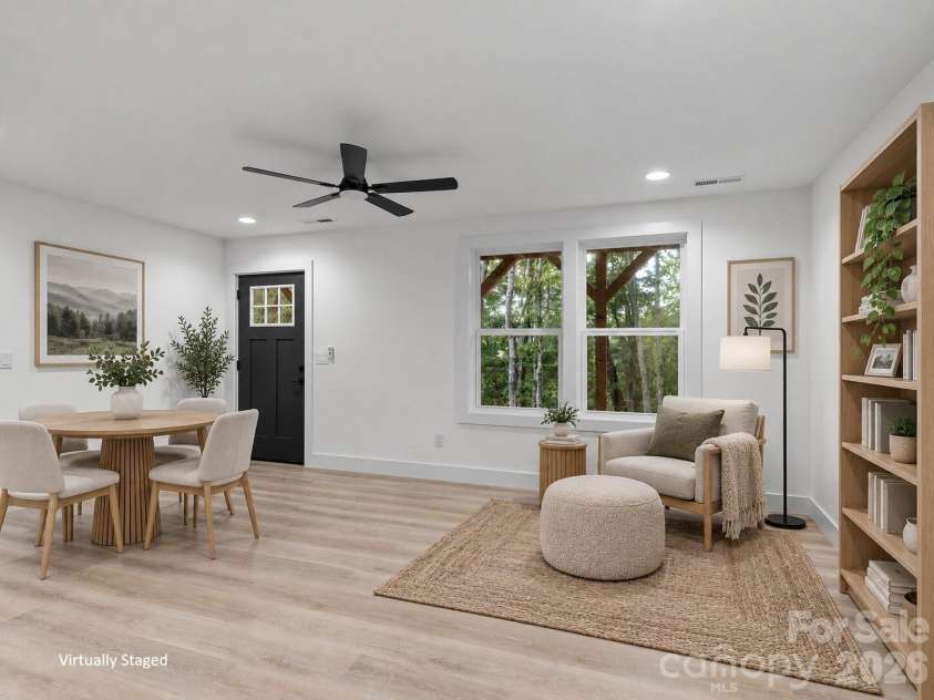 160 Blossom Ridge, Leicester, NC 28748.  MLS# CAR4425456, YatesRealty ID 51942. Virtually Staged