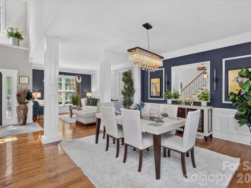 8506 Quellin Drive, Waxhaw, NC 28173.  MLS# CAR4425015, YatesRealty ID 51949. Dining Room