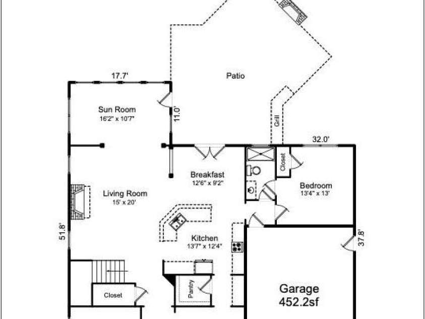 4131 Stacy Boulevard, Charlotte, NC 28209.  MLS# CAR4354050, YatesRealty ID 5195. 