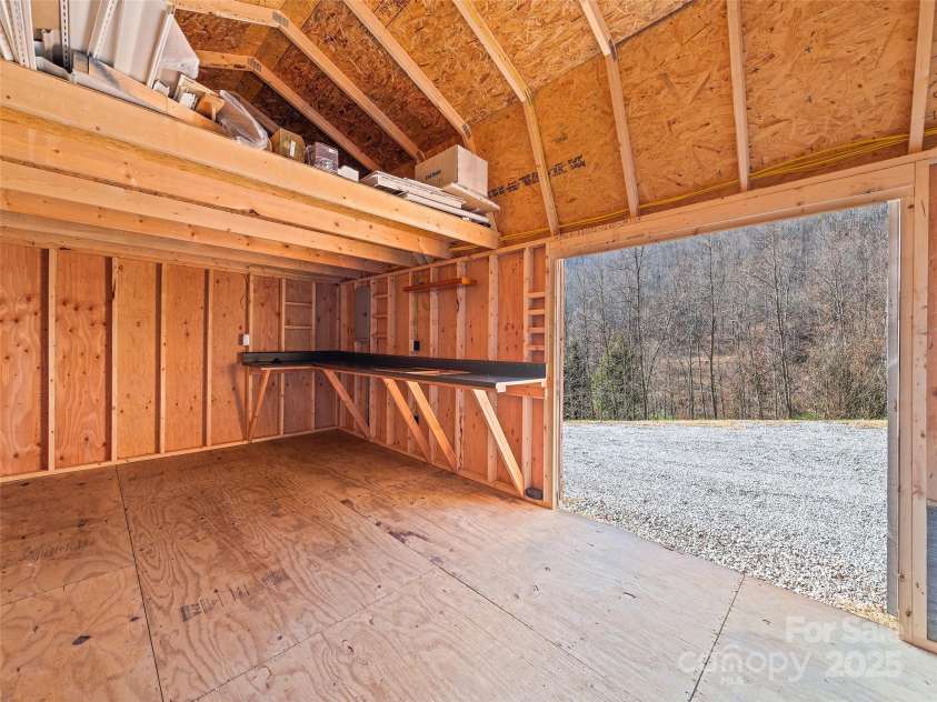 93 Merry Way, Clyde, NC 28721.  MLS# CAR4214741, YatesRealty ID 5195. Outbuilding | Barndominium