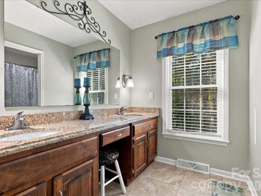 95 Scalybark Trail, Concord, NC 28027.  MLS# CAR4422844, YatesRealty ID 51966. Bath for secondary bedrooms - dual sinks