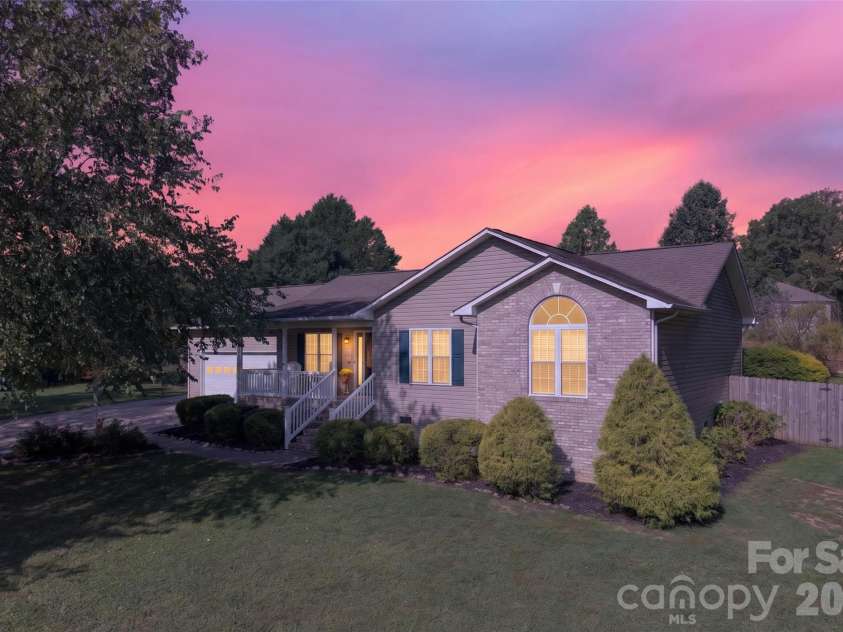 267 Carrington Lane, Salisbury, NC 28146.  MLS# CAR4421165, YatesRealty ID 51971. Twilight