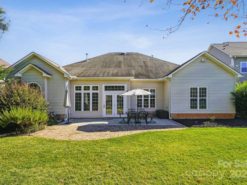 120 Elizabeth Hearth Road, Mooresville, NC 28115.  MLS# CAR4316971, YatesRealty ID 5198. BackYard