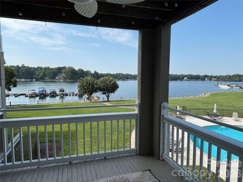 1332 Torrence Circle, Davidson, NC 28036.  MLS# CAR4422465, YatesRealty ID 51983. Enjoy the views of Lake Norman from your deck!