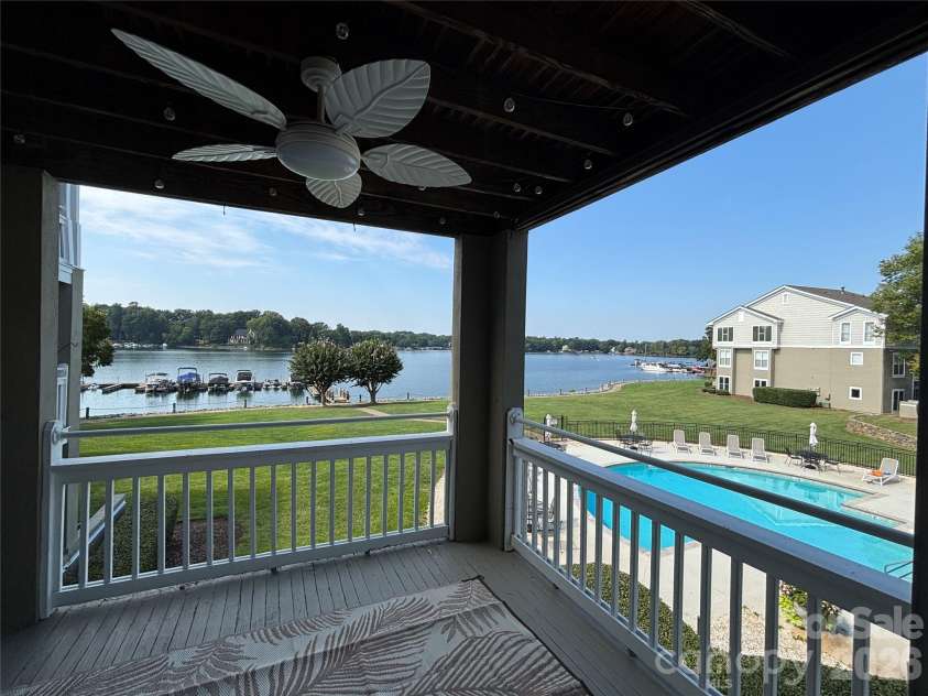 1332 Torrence Circle, Davidson, NC 28036.  MLS# CAR4422465, YatesRealty ID 51983. Enjoy the views of Lake Norman from your deck!