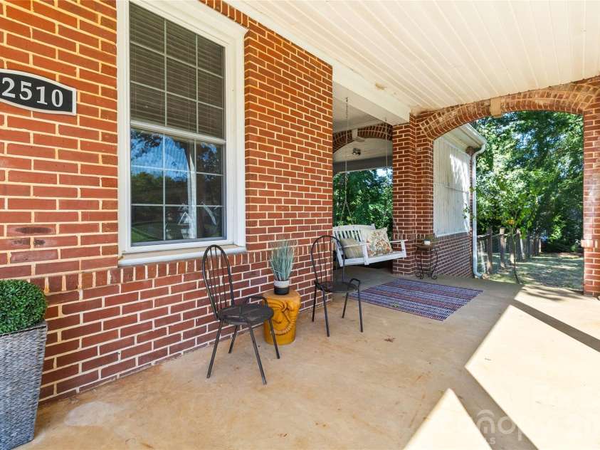 2510 Shelton Avenue, Statesville, NC 28677.  MLS# CAR4424751, YatesRealty ID 51995. Front porch