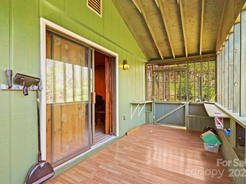 2872 Old Morganton Road, Lenoir, NC 28645.  MLS# CAR4240263, YatesRealty ID 5200. Covered Screened Porch