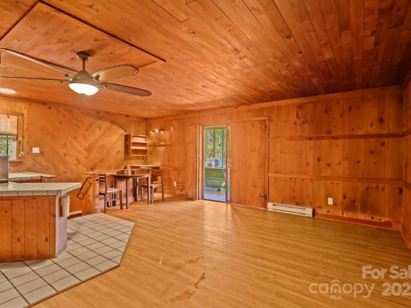 2872 Old Morganton Road, Lenoir, NC 28645.  MLS# CAR4240263, YatesRealty ID 5200. Kitchen & Living Area