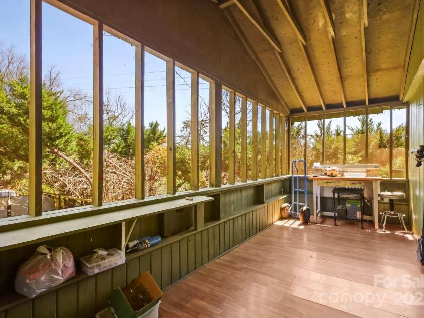 2872 Old Morganton Road, Lenoir, NC 28645.  MLS# CAR4240263, YatesRealty ID 5200. Screened Porch (8x22)