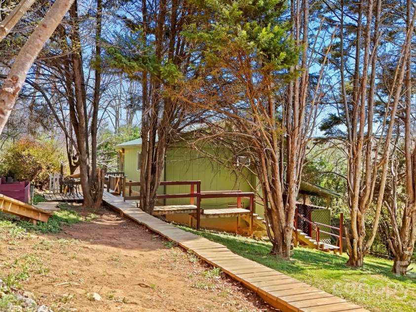 2872 Old Morganton Road, Lenoir, NC 28645.  MLS# CAR4240263, YatesRealty ID 5200. Walking path