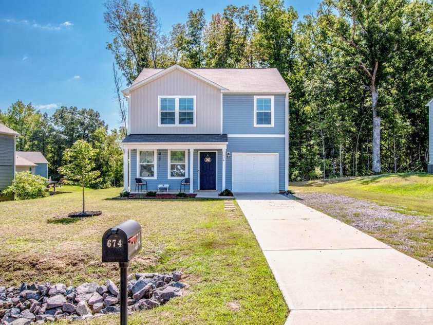 674 Whitney Road, Mocksville, NC 27028.  MLS# CAR4426565, YatesRealty ID 52026. 