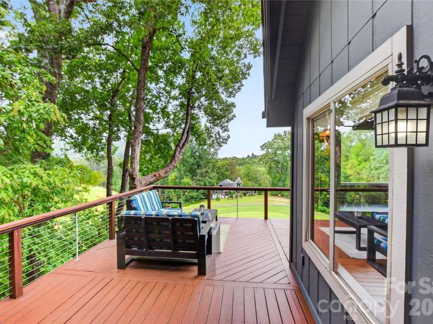 196 Fern Loop, Lake Lure, NC 28746.  MLS# CAR4425558, YatesRealty ID 52036. Deck