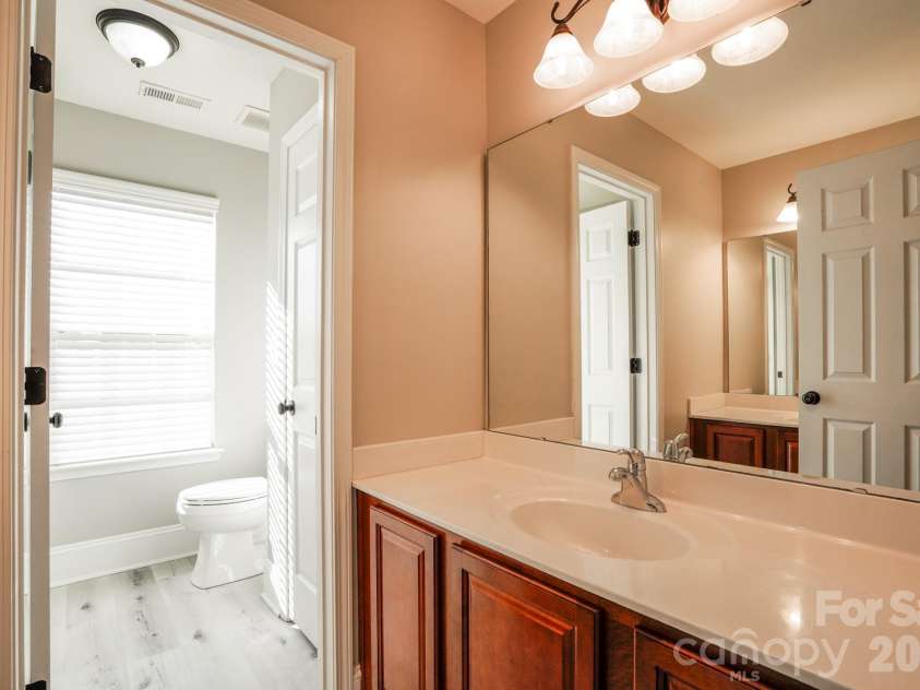2009 Orby Avenue, Indian Trail, NC 28079.  MLS# CAR4330899, YatesRealty ID 5204. Bathroom Upstairs