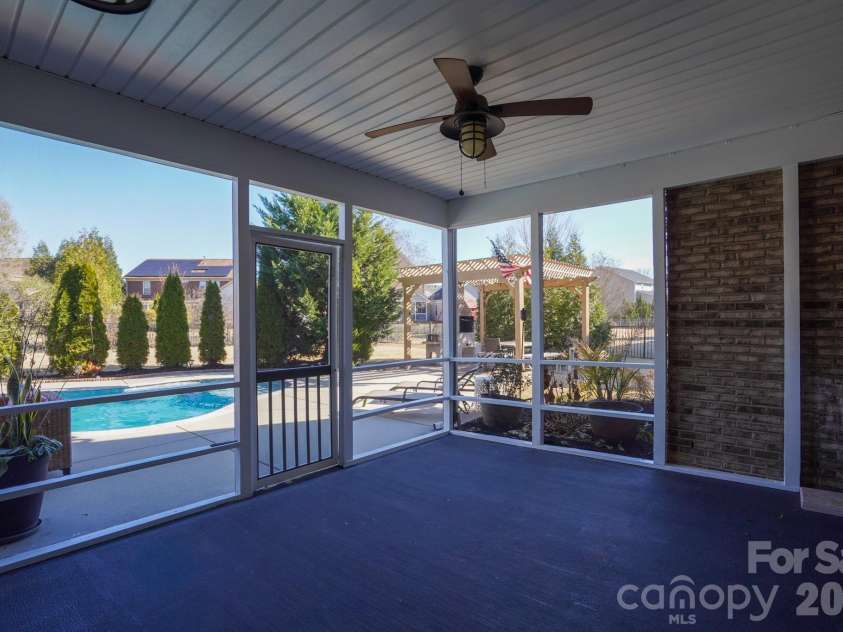 2009 Orby Avenue, Indian Trail, NC 28079.  MLS# CAR4330899, YatesRealty ID 5204. Patio