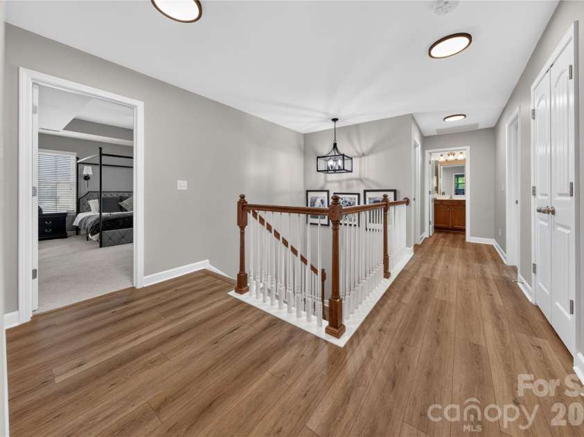 507 Fair Oaks Drive, Fort Mill, SC 29708.  MLS# CAR4423994, YatesRealty ID 52040. Hard Surface Flooring Upstairs