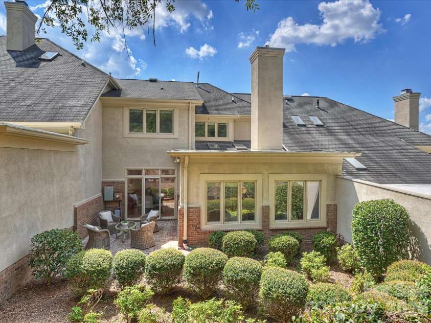 8929 Challis Hill Lane, Charlotte, NC 28226.  MLS# CAR4422460, YatesRealty ID 52046. Back of Home
