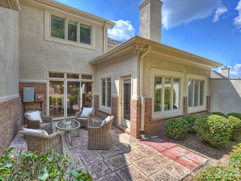 8929 Challis Hill Lane, Charlotte, NC 28226.  MLS# CAR4422460, YatesRealty ID 52046. Back of Home
